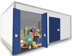 Bozeman portable storage unit for rent25